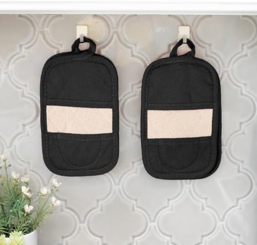 RITZ Premium Pot Holders & Heating Pads (4-Pack), 8.5" x 5.5", Heat
