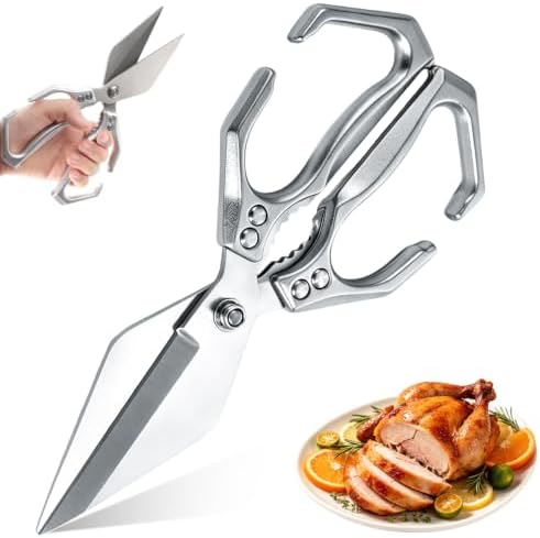 Multifunctional Heavy-Duty Kitchen Shears 2026 New, Heavy Duty Kitchen