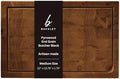Pyrowood Wood Cutting Board, 10 x 13.75 x 1.75 inches