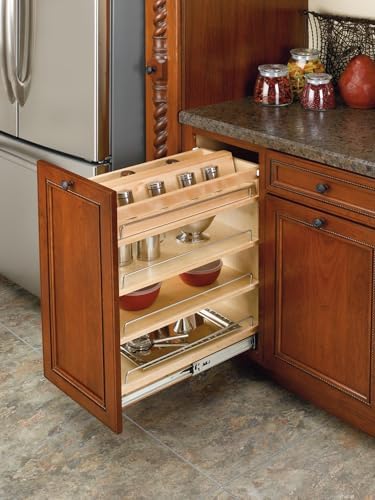 Rev-A-Shelf Wood Spice Insert Accessory for 448 Series Organizer w/out