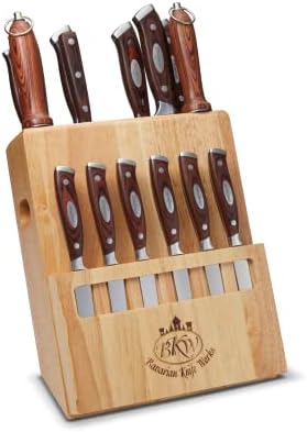 Bavarian Knife Works 19-Piece Kitchen Knife Set