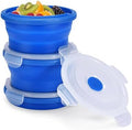Collapsible Food Storage Containers with Lids - 13.5oz/0.4L Silicone