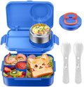 DaCool Upgraded Kids Lunch Box with Thermo for Hot Food 1400ml Child