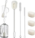 ALINK 14.5" Extra Long Sponge Bottle Brush Cleaner Set, 6-Pack