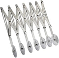 7 Wheel Pastry Cutter Roller Stainless Steel Pizza Slicer Multi-Round