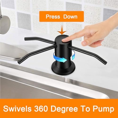 Kitchen Sink Soap Dispenser, Under Sink Soap Dispenser Pump, Good