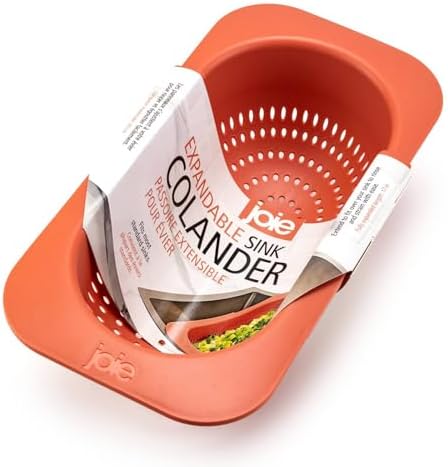 Joie Expandable Sink Colander, Fits Most Standard Sinks, Expands to