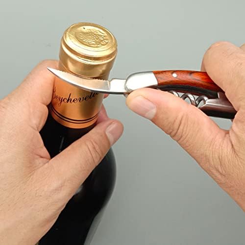 Exquiste Waiter Corkscrew for Bartenders, Professional Wine Opener