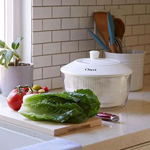 Ozeri Fresca Italian‑Made Salad Spinner & Serving Bowl, BPA‑Free