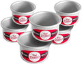 Fat Daddio's Anodized Aluminum Round Cake Pans, 6 Piece Set