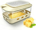 46OZ Glass Cheese Grater with Container