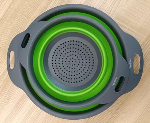 Sage & Steel Silicone Sink Strainer— Collapsible Design for Kitchen