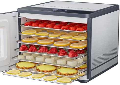 TINANA Stainless Steel Food Dehydrator