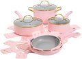 Paris Hilton Epic Nonstick Pots and Pans Set, Multi-layer Nonstick