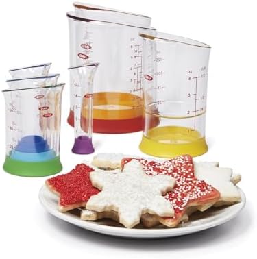 OXO Good Grips 7-Piece Nesting Measuring Beaker Set - Multicolored