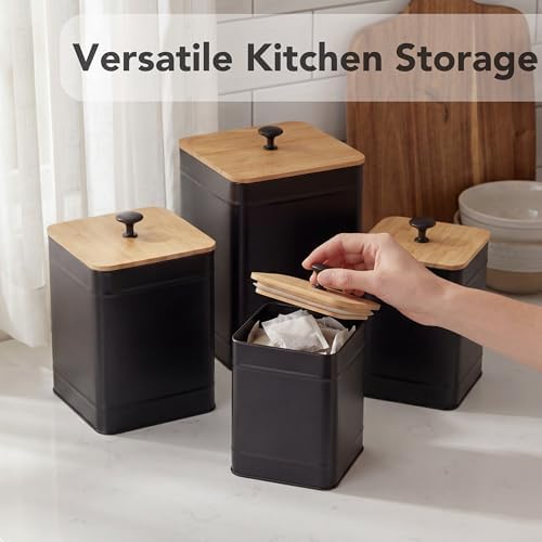 PERFNIQUE Kitchen Canisters, Airtight Canister Sets for Kitchen