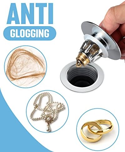 TGOSOMT Bathroom Sink Drain Strainer Stopper