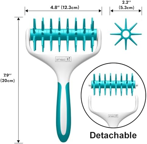 Orblue Premium Apple Corer Tool & Pizza Dough Docker Bundle