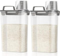 TBMax Rice Container Cereal Storage Container 2 Pack 5 Lbs, Kitchen