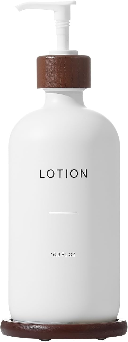 Soap Dispenser Bathroom, Refillable Lotion Dispenser by BONLONG