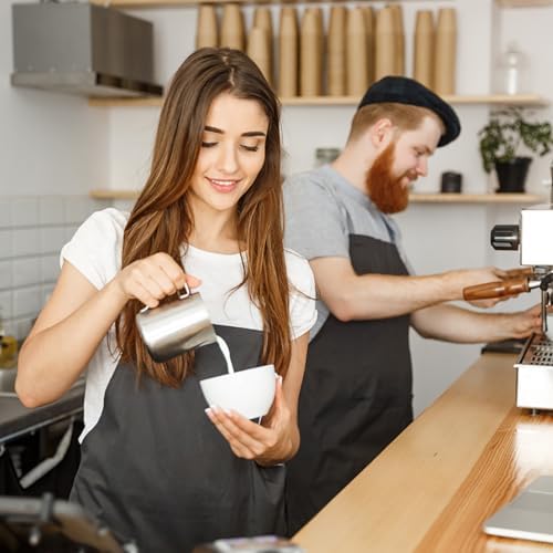 Nicunom 2 Pack Milk Frothing Pitcher, 12oz & 20oz Espresso Steaming