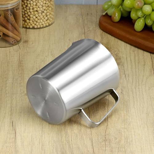 QWORK 304 Stainless Steel Measuring Cup 32 OZ with OZ/ML Graduations