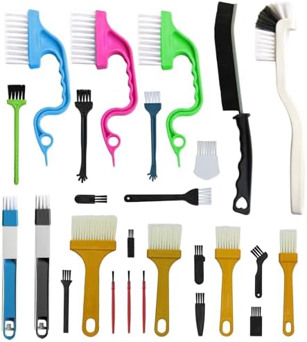 26 Pcs Small Crevice Cleaning Brush Set
