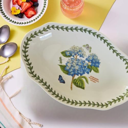Spode Botanic Garden 8.5" Pickle Dish (Set of 2) - Sweet Pea &
