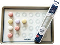 SAENA BAKING CO Silicone Baking Mat Set for Macarons – Non-Stick