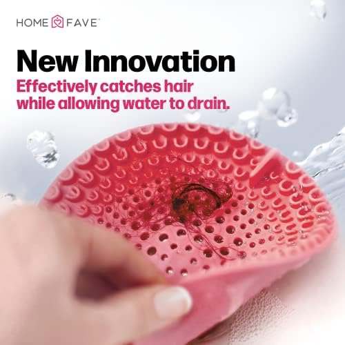 Drain Hair Catcher Stopper 5pcs Bathroom Accessories Set, Durable