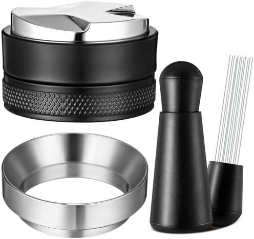 LemonRoad 51mm Espresso Accessories Kit, Coffee Distributor, Tamper