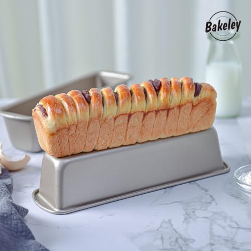 10 Inch Rectangle Loaf Pan 2 Pack Nonstick Bakeware for Oven Baking