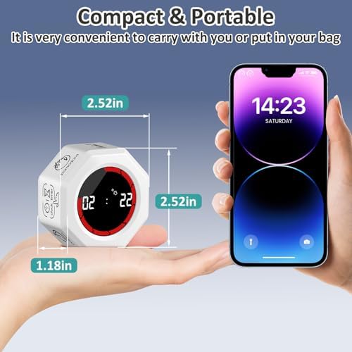 Rechargeable Pomodoro Kitchen Timer