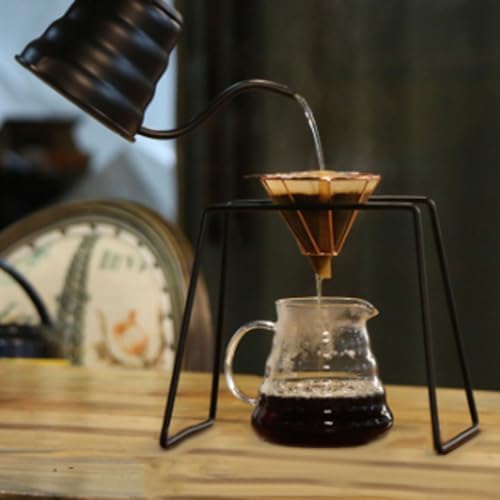 Pour Over Coffee Maker, Metal Coffee Dripper Stand Pour Over Coffee
