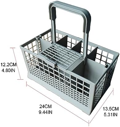 Dishwasher Cutlery Basket Basket (9.5" X 5.4"x 4.8") Basket With