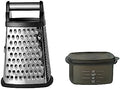 KitchenAid Box Grater, Stainless Steel, Black