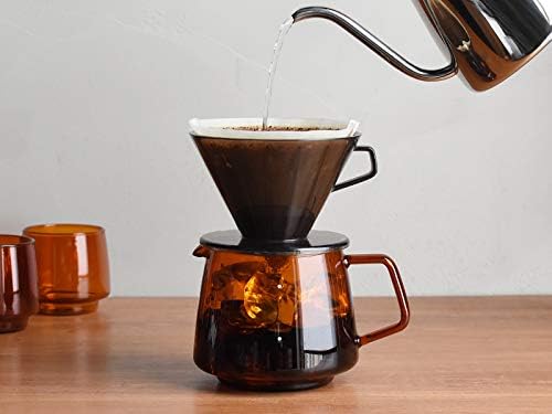 KINTO 21749 SEPIA Jug, 4 cups, Amber, Microwave and Dishwasher Safe