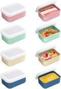 8 PCS 1 Cup Silicone Freezer Molds with Lid, 8oz Soup Freezer Molds
