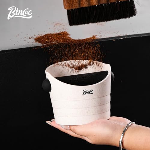Bincoo Small Coffee Knock Box 4.5 Inch - 0.5L Espresso Knock Box