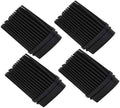 Beavorty Silicone Pastry Brush Refills 4pcs Set Stainless Steel Hollow