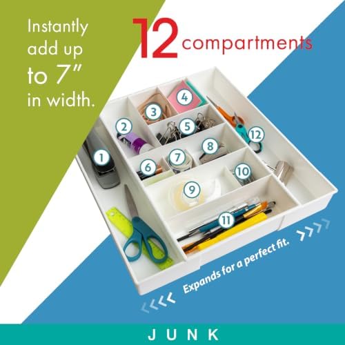 Dial Industries Expandable Junk Drawer Organizer