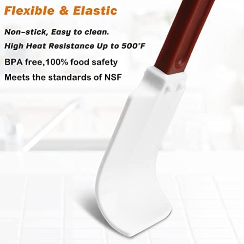 10-Inch Silicone Spatula Set, Set of 2