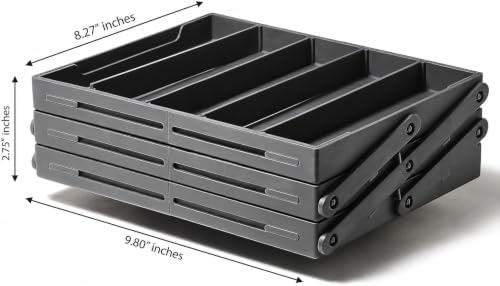Ontel Smart Drawer Organizer - Multi-level Jewelry Holder, Cosmetics