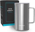 CHILLOUT LIFE Stainless Steel 20 oz Vacuum Insulated Coffee Mug with