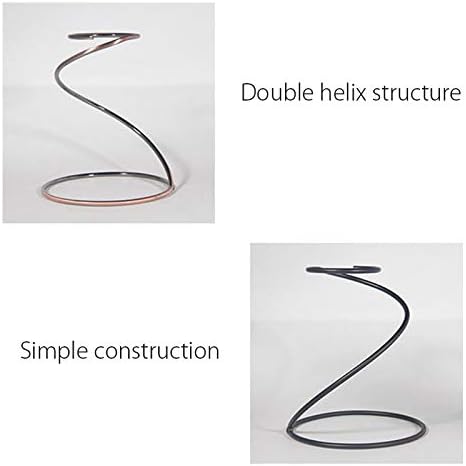 Reusable Metal Pour Over Coffee Dripper Stand Circinate Shaped,Bronze