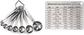 U-Taste 18/8 Stainless Steel Measuring Spoons Set of 8 and
