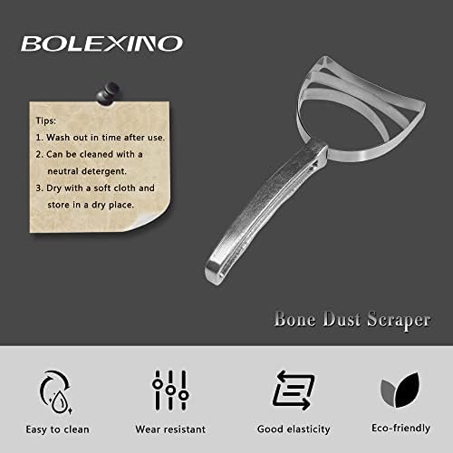 Stainless Steel Meat Bone Dust Scraper Tool for Kitchen