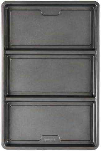 GoodCook Premium Nonstick Divided Baking Sheet, 11 x 17-Inch