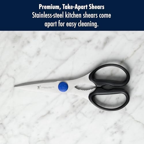 Henckels Come Apart Kitchen Scissors, Micro Serrated Blade Edge
