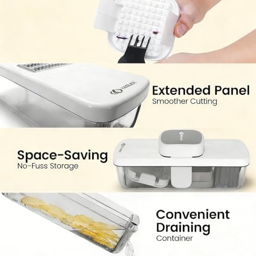6-in-1 Vegetable Chopper Mandoline Slicer